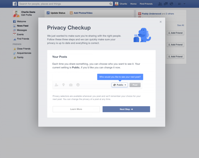 nueva reglas facebook
